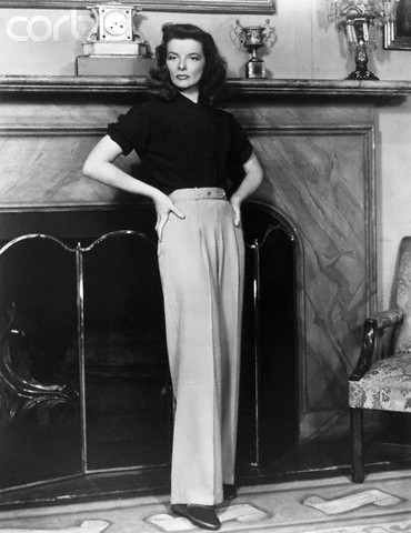 Katharine Hepburn in 